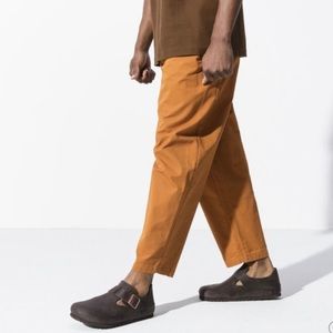 Birkenstock London Oiled Close-Toe Leather Unisex  Sandal Size 7